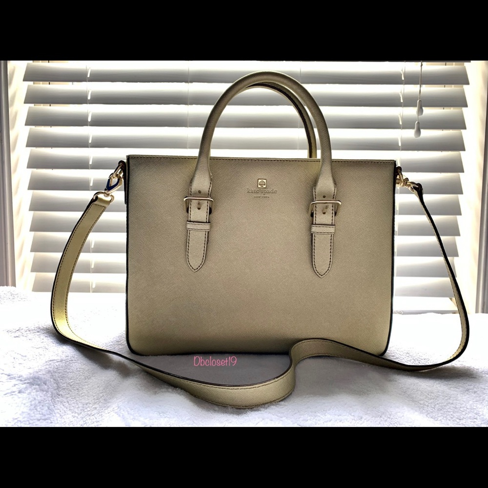 Kate Spade Metallic Gold Tote